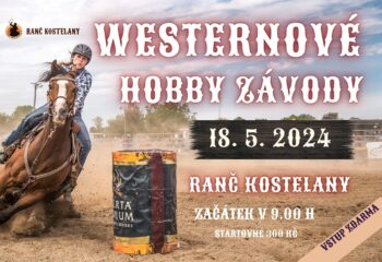 Westernové hobby závody Ranč Kostelany 2024
